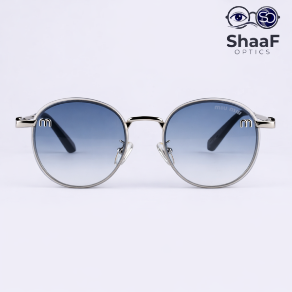 MiU MiU-silver halo shades