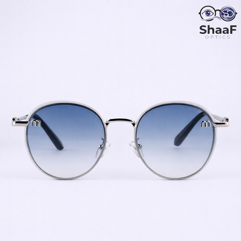 MiU MiU-silver halo shades