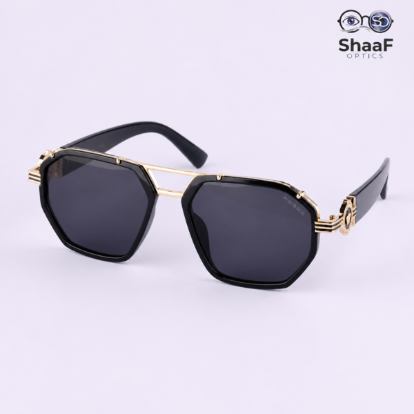 VERSACE. Black sheet + gold Double bridge - Image 2