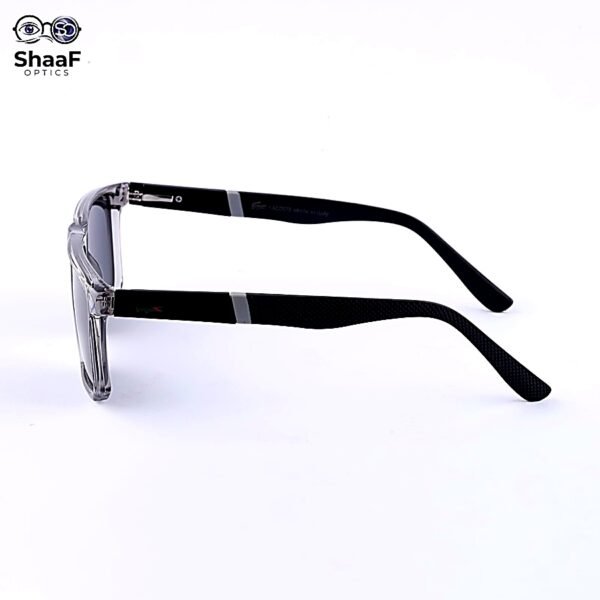 Lacoste Noir leopard edge