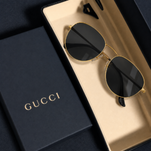 Black Imperial Cut Sunglasses