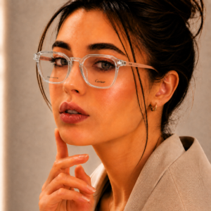 Cartier Transparent Metal Light Gold Frame