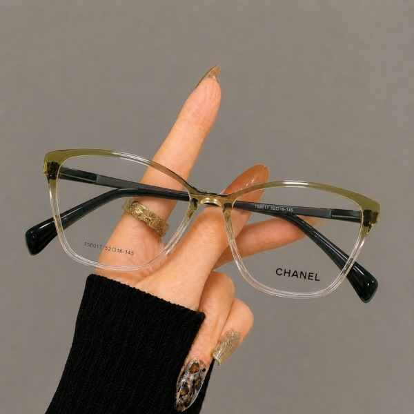 CHANEL Cat eye double tone sheet frame - Image 2