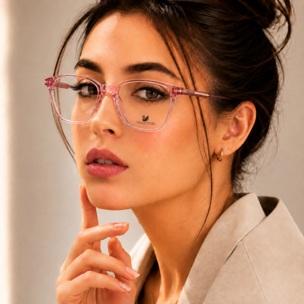 SWAROVSKI Semi Cat Eye Sheet Frame - Image 2