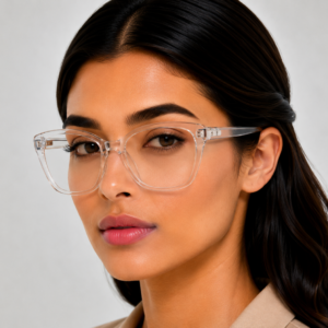 Cat Eye Transparent Frame