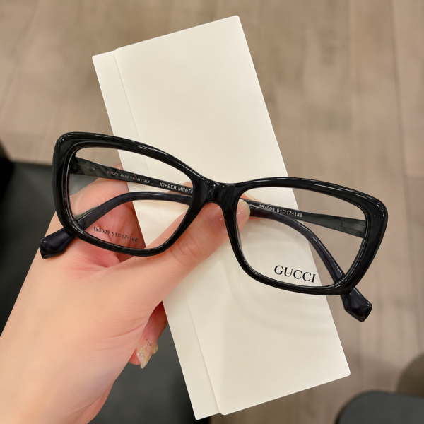 Cat eye frame Black - Image 2