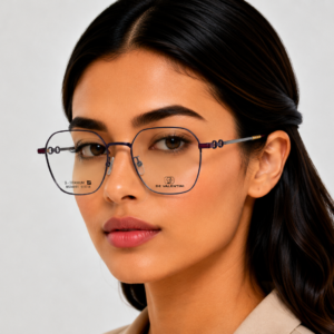 Imperial Cut Metal Eye Frame