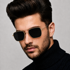 Metal Double Bridge SunGlasses