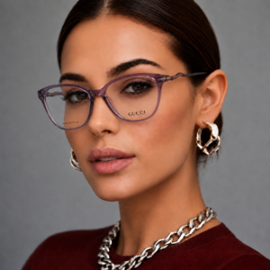 GUCCI Ladies Cat Eye Frame