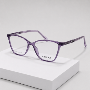 GUCCI Ladies Semi Cat Eye Sheet Frame