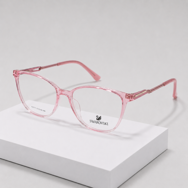 SWAROVSKI Ladies Semi Cat Eye Sheet Frame - Image 3