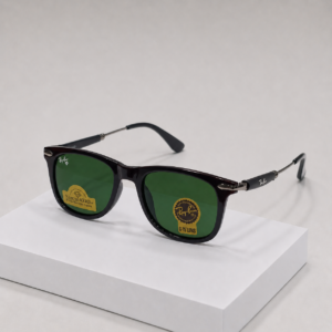Iconic Wayfarer Green Lens sunglasses