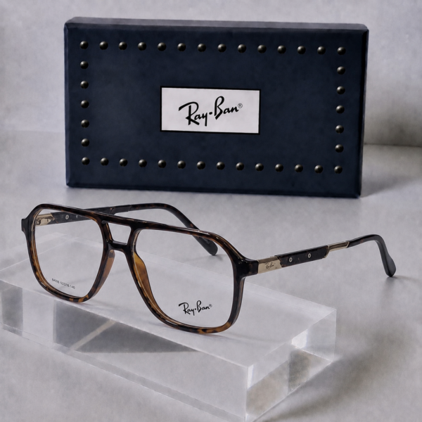Ray Ban Leopard Style Double Bridge Frame - Image 2