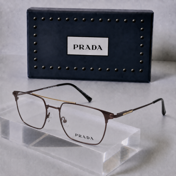 PRADA Metal Double Bridge Frame - Image 2