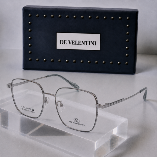 DE VALENTINE Silver Metalic frame - Image 2