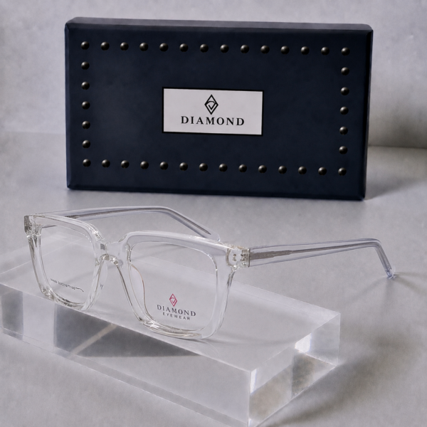 Diamond Bold Style Transparent Frame - Image 2