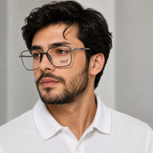 ROPOSAL Cloudy Aura Silver Black Frame