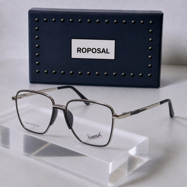ROPOSAL Cloudy Aura Silver Black Frame - Image 2
