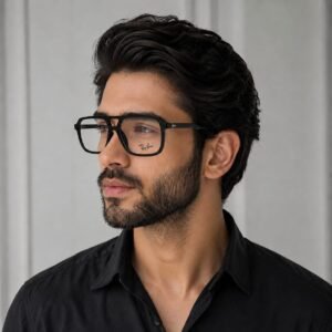 RayBan Black Double Bridge