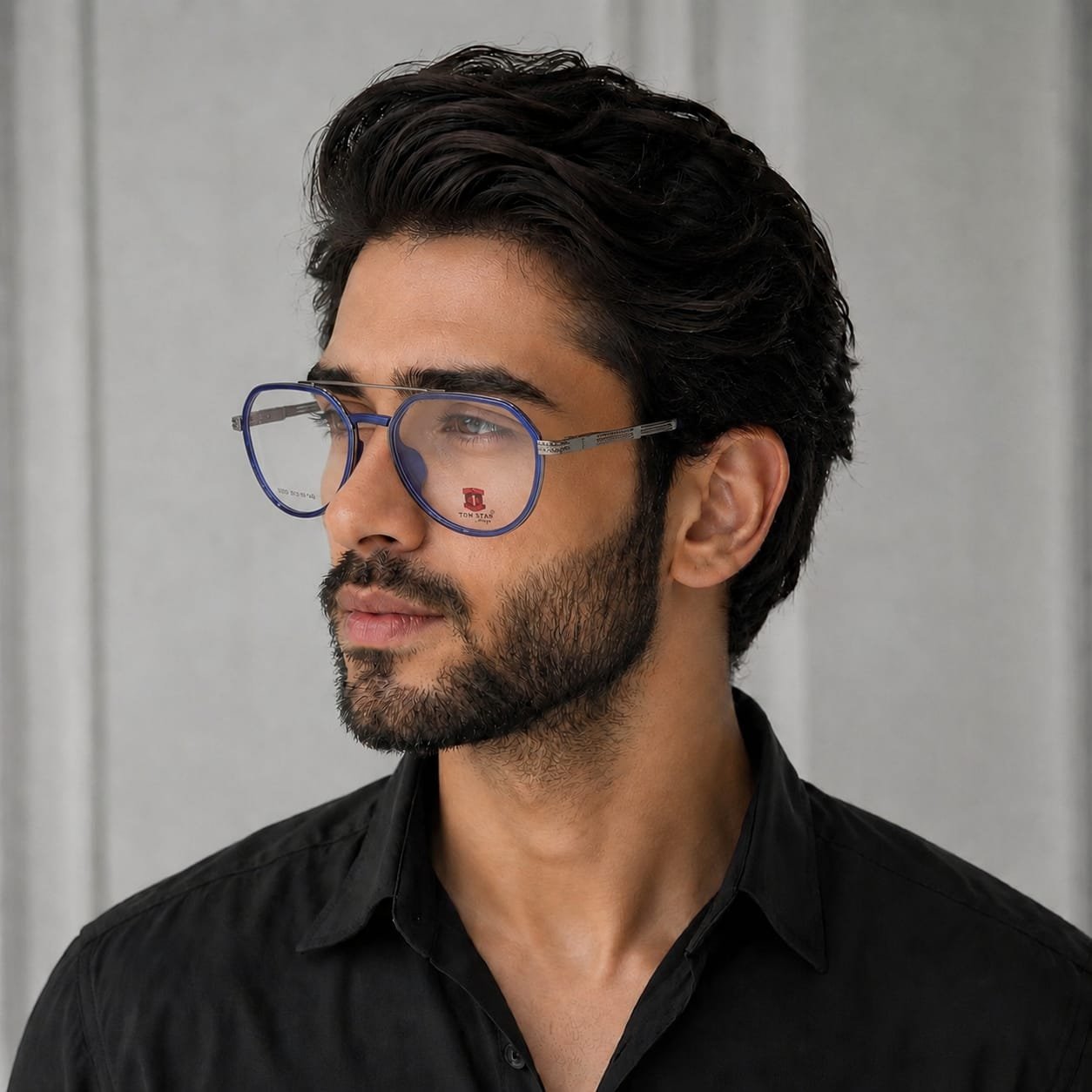 TOM STAR Angular Aviator Frame