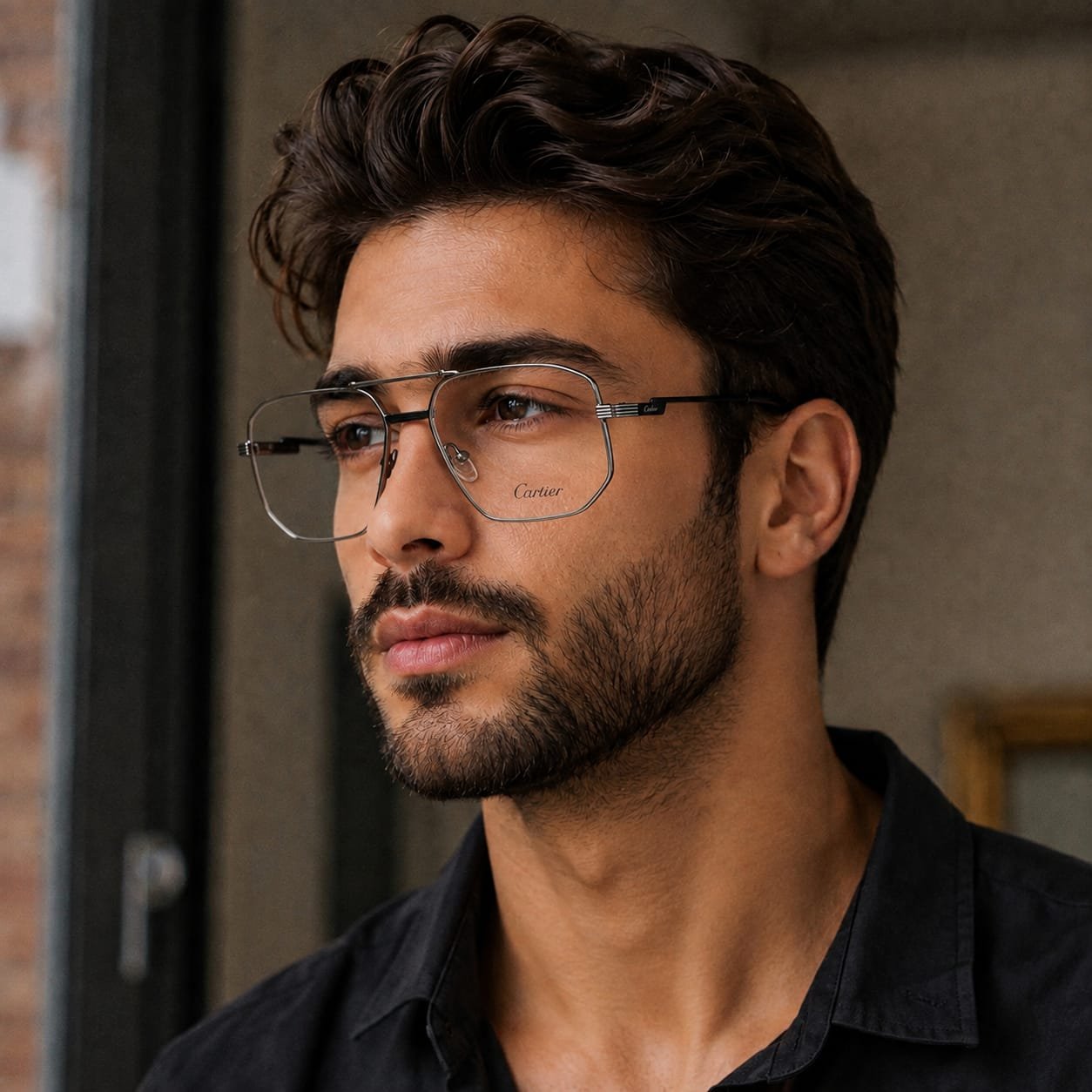 Cartier Urban Edge Double Bridge Frame
