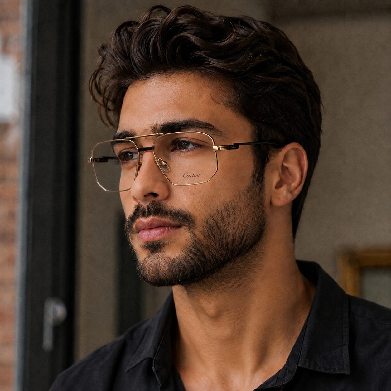 Cartier Urban Edge Double Bridge Frame