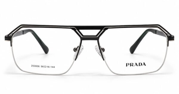 PRADA Retro Square Double Bridge Frame - Image 3