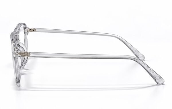 Transparent Crystal Grey Optical Frame - Image 3