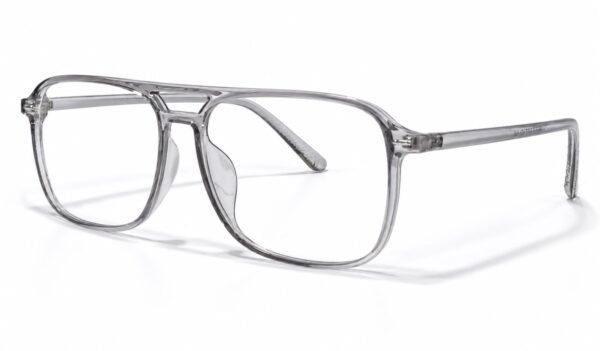 Transparent Crystal Grey Optical Frame - Image 2