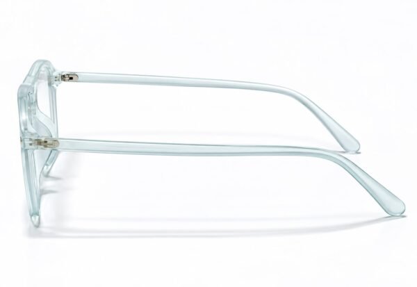 Transparent Mint Green Optical Frame - Image 3
