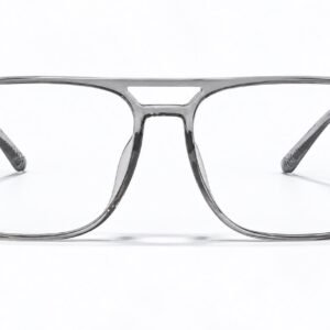 Transparent Crystal Grey Optical Frame