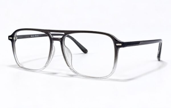 Transparent Grey Optical Frame - Image 2