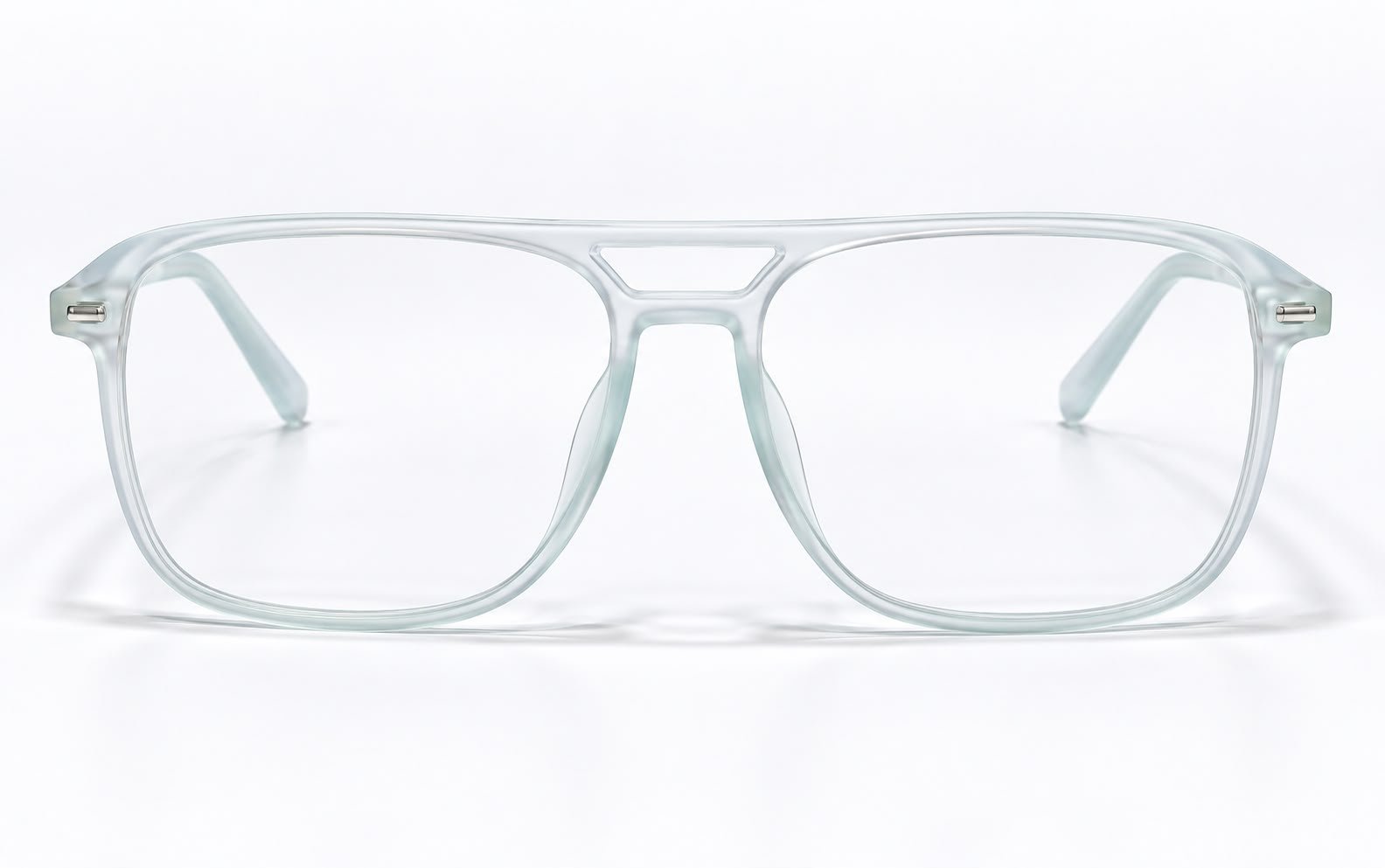 Transparent Mint Green Optical Frame