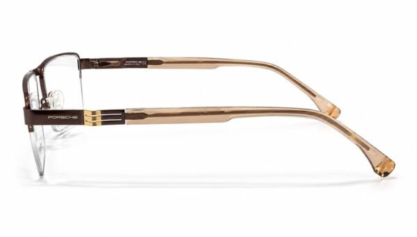 Porsche Premium Brown & Gold Optical Frame - Image 3