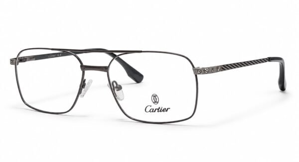 Cartier Premium Gunmetal Optical Frame - Image 3