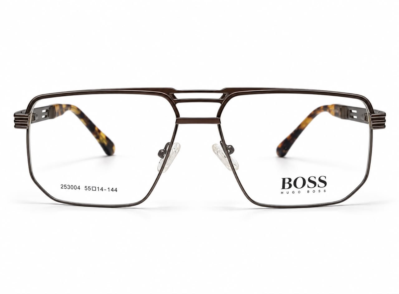 BOSS Premium Gunmetal Optical Frame