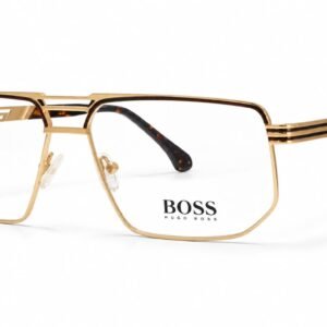 Cartier Premium Gold & Brown Metal Optical Frame