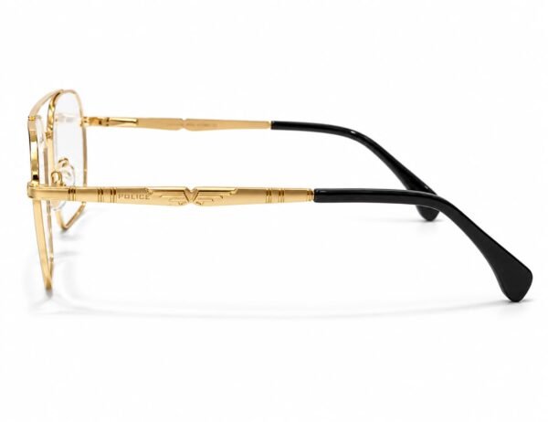 POLICE Gold Aviator Optical Frame - Image 3