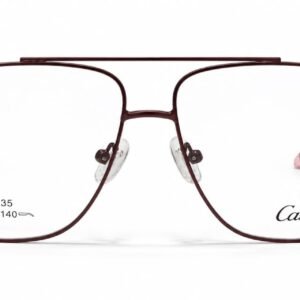 Cartier Premium Burgundy Metal Optical Frame