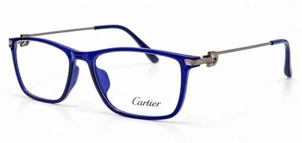 Cartier Premium Blue Optical Frame - Image 2