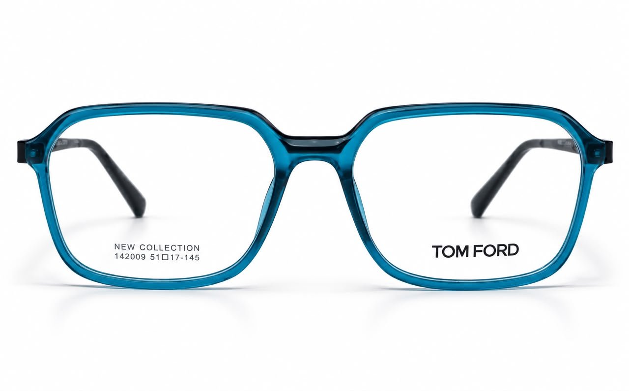 Tom Ford Premium Transparent Blue Optical Frame