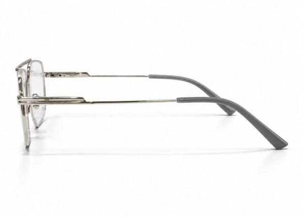 Ray-Ban Premium Silver Metal Optical Frame – Aviator Style - Image 3