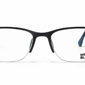 Montblanc Premium Black Semi-Rimless Optical Frame