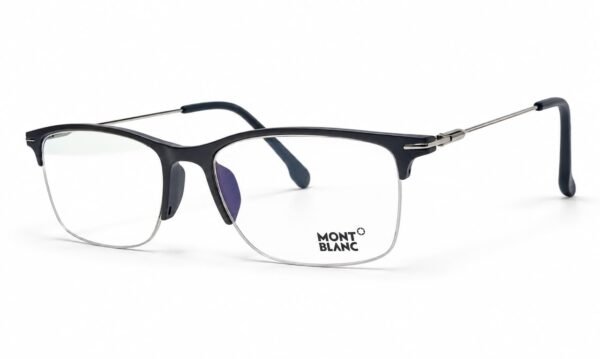 Montblanc Premium Black Semi-Rimless Optical Frame - Image 2