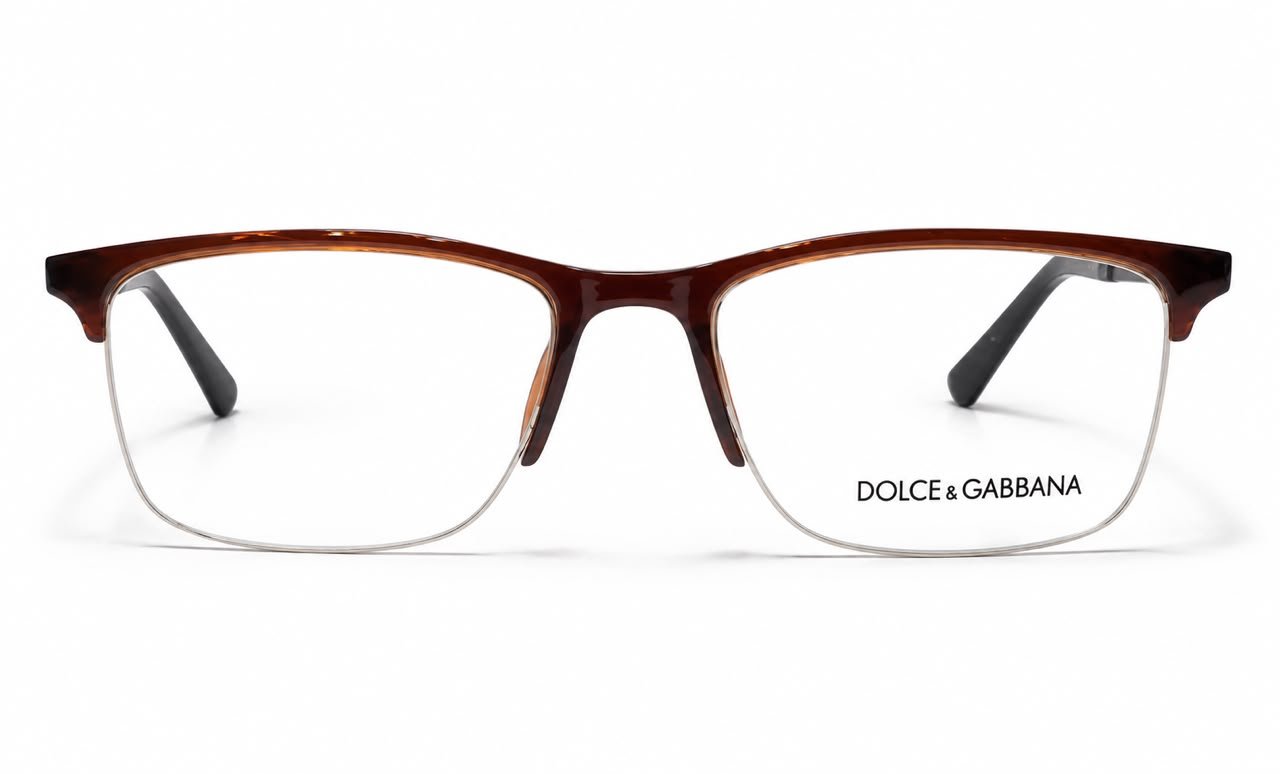 Dolce & Gabbana Premium Burgundy & Black Optical Frame