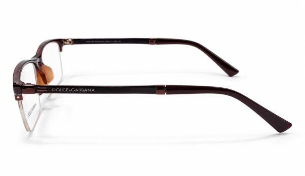 Dolce & Gabbana Premium Burgundy & Black Optical Frame - Image 3