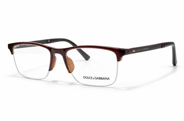 Dolce & Gabbana Premium Burgundy & Black Optical Frame - Image 2