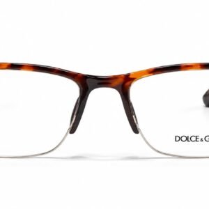 Dolce & Gabbana Rimless Tortoiseshell Optical Frame